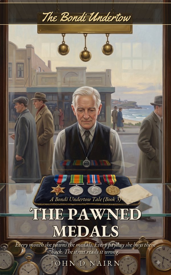 Cover of Book 3: The Pawned Medals